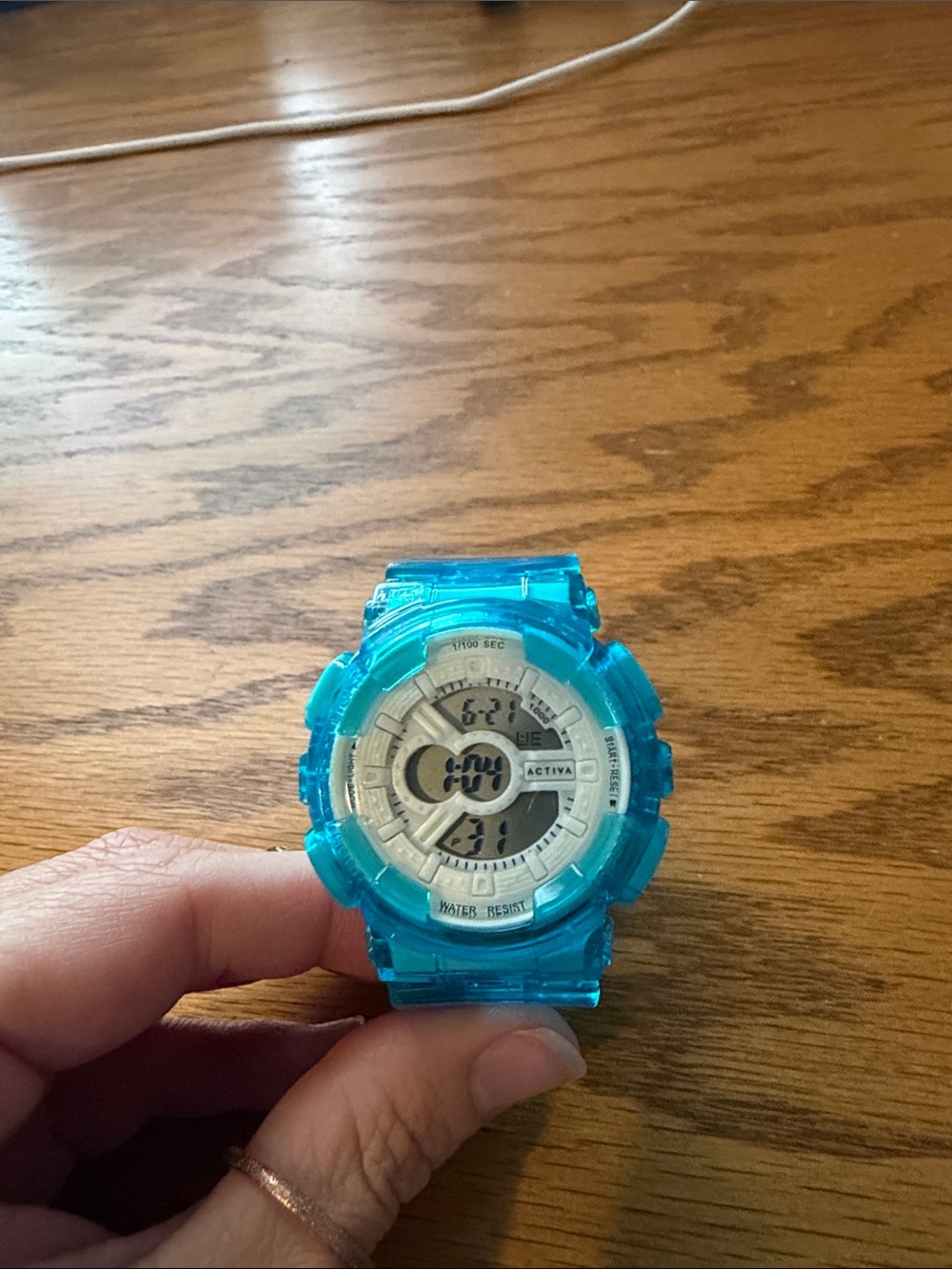 Invicta Activa Blue Transparent Digital Sports Watch